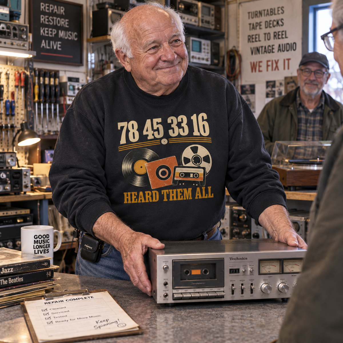 "Heard Them All" Vintage Sweatshirt