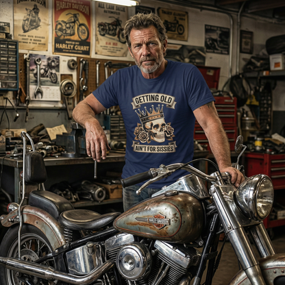 "Getting Old Ain’t For Sissies" Vintage T-Shirt