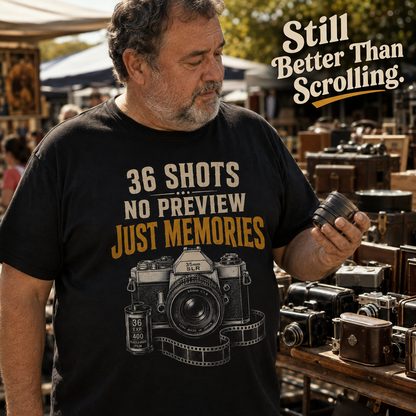 "36 Shots. No Preview. Just Memories" Vintage T-Shirt