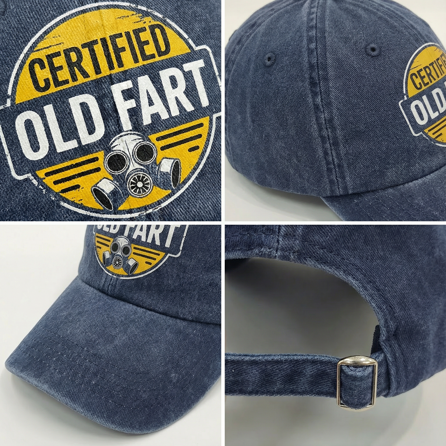 The "Certified Old Fart" Cap - Handle With Caution
