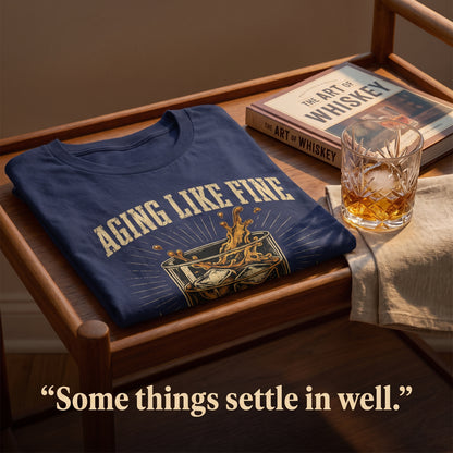 "Aging Like Fine Bourbon" Vintage T-Shirt
