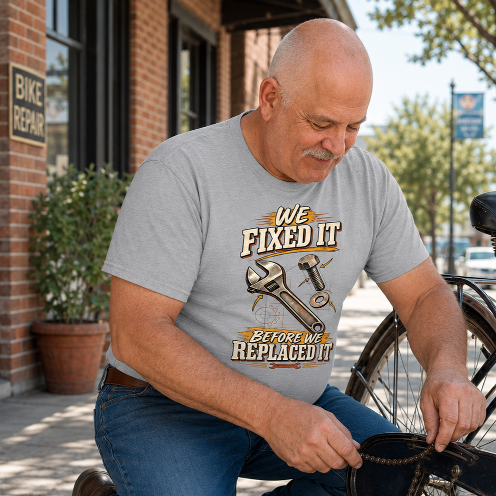 "We Fixed It Before We Replaced It" Vintage T-Shirt
