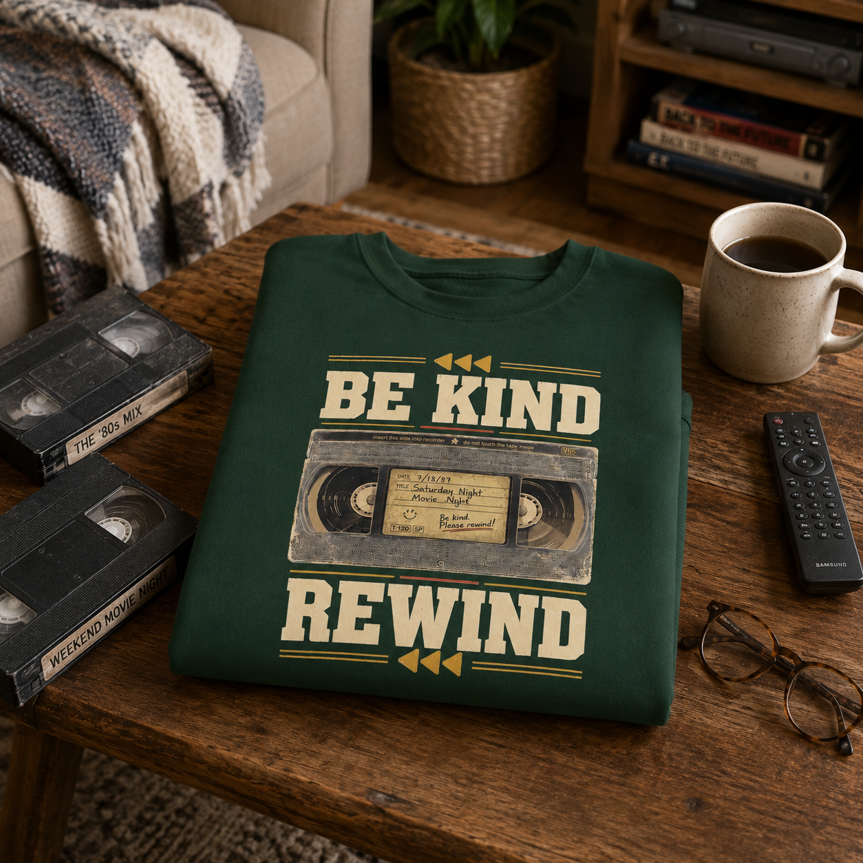 "Be Kind Rewind" Vintage Sweatshirt