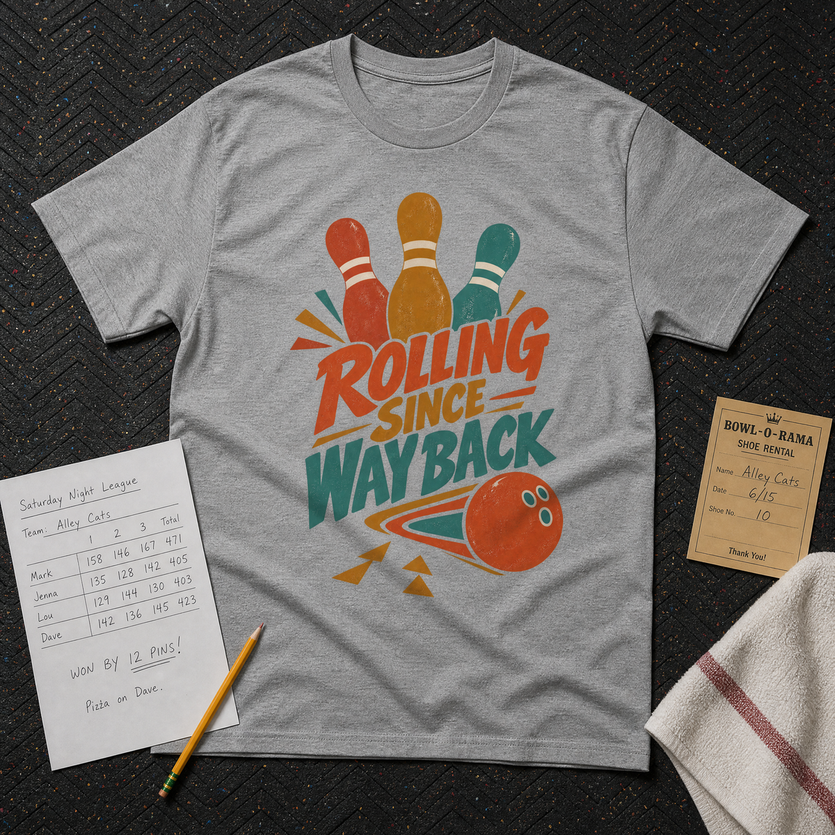 "Rolling Since Way Back" Vintage T-Shirt
