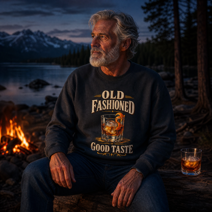 "Old Fashioned Good Taste" Vintage Sweatshirt