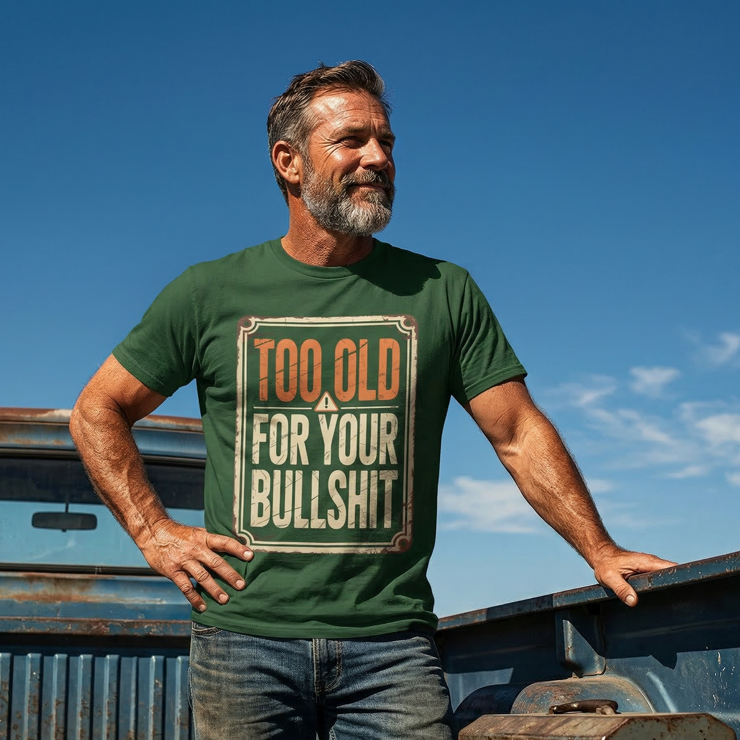 "Too Old For Your Bullshit" Vintage T-Shirt