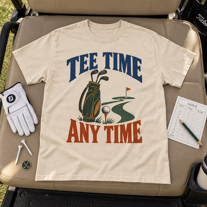 "Tee Time Any Time" Vintage T-Shirt