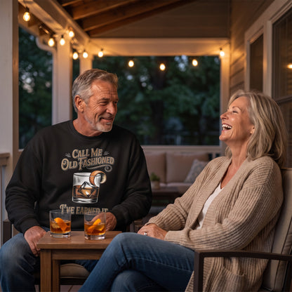 "Call Me Old Fashioned. I’ve Earned It" Vintage Sweatshirt
