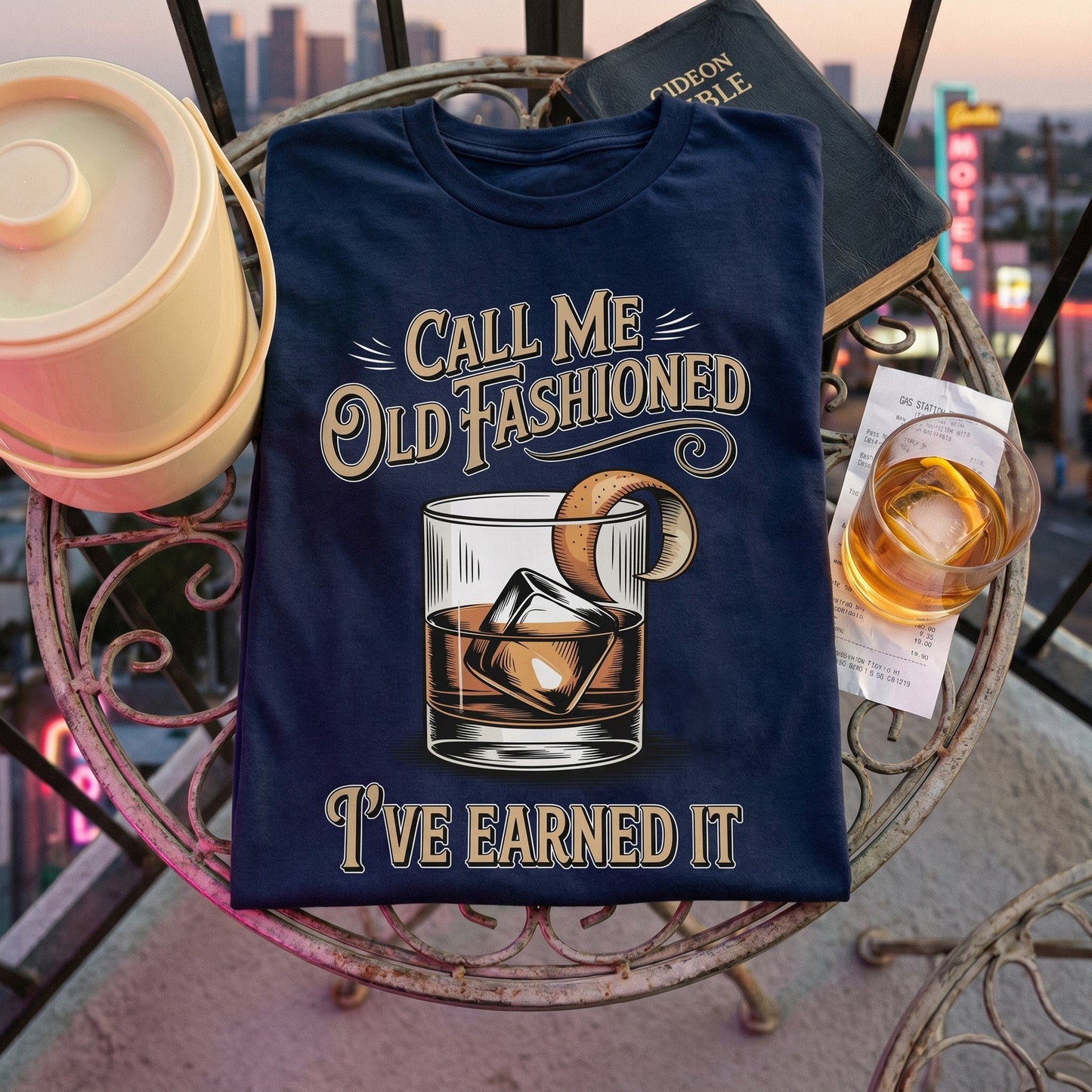 "Call Me Old Fashioned. I’ve Earned It" Vintage T-Shirt