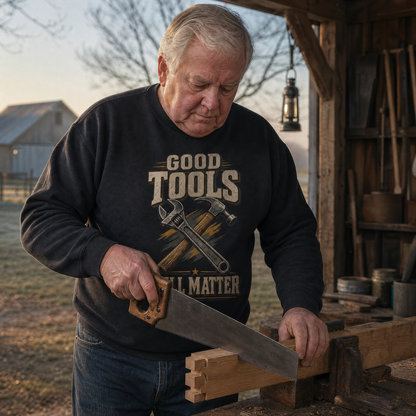 "Good Tools Still Matter" Vintage Sweatshirt