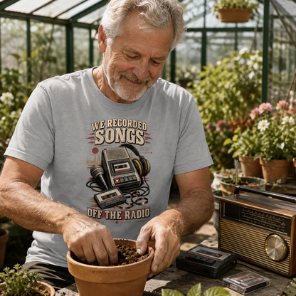 "We Recorded Songs Off The Radio" Vintage T-Shirt