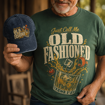 "Just Call Me Old Fashioned" Vintage T-Shirt
