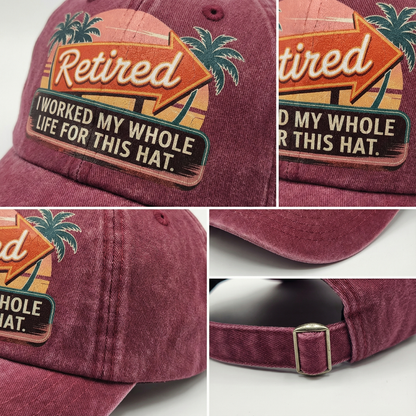 The "Lifetime Achievement" Sunset Motel Retro Cap