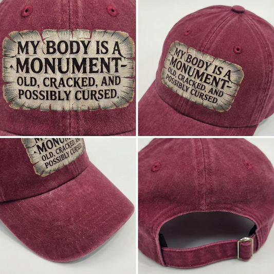 The "Ancient Wonder" Cap - My Body Is A Monument