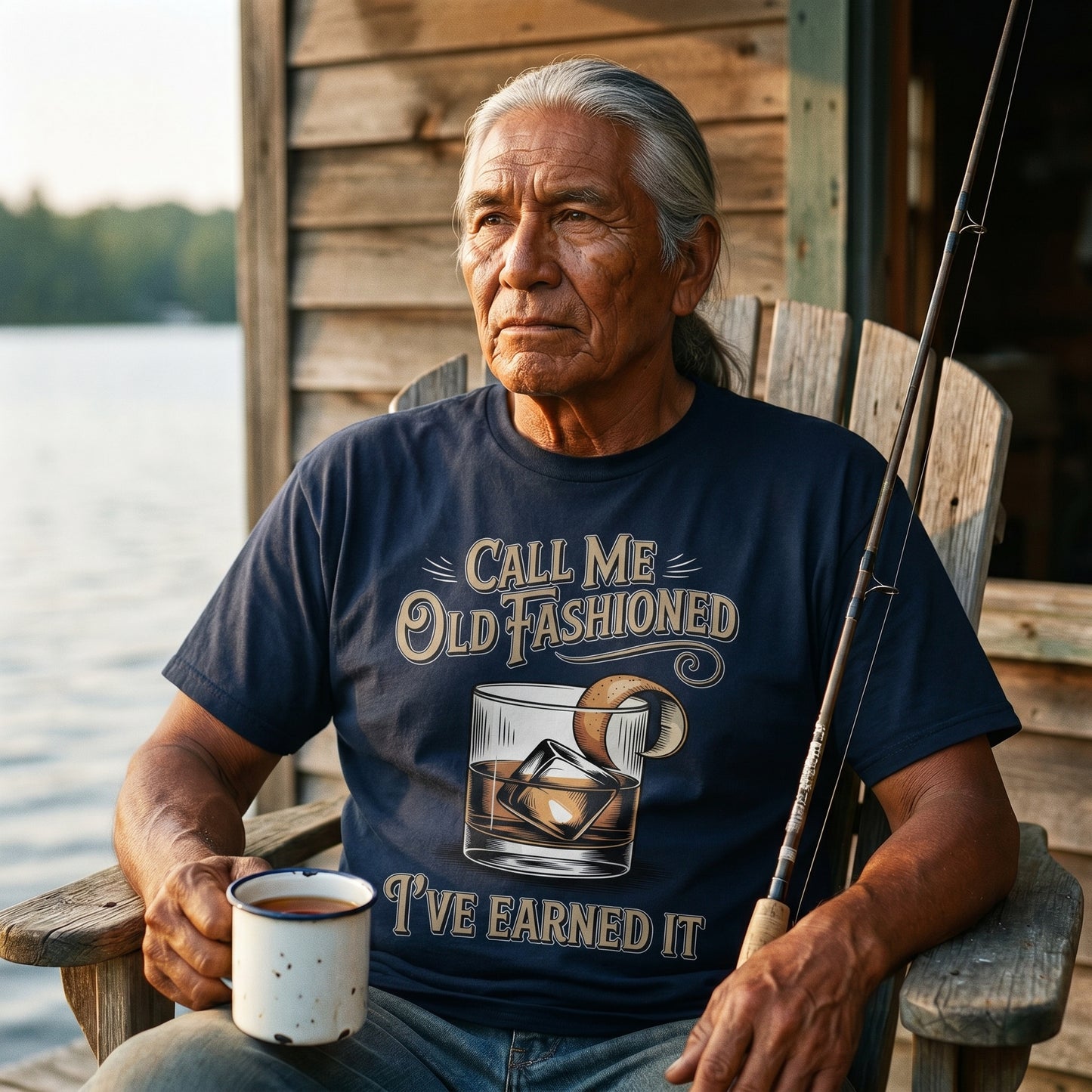 "Call Me Old Fashioned. I’ve Earned It" Vintage T-Shirt
