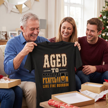 "Aged To Perfection Like Fine Bourbon" Vintage T-Shirt