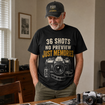 "36 Shots. No Preview. Just Memories" Vintage T-Shirt