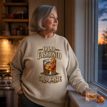 "Old Fashioned Good Taste" Vintage Sweatshirt