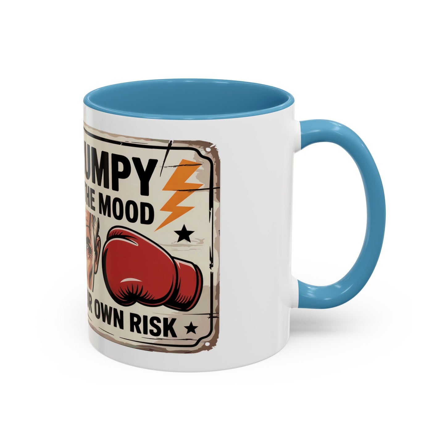 Old, Grumpy and Not in the Mood Ceramic Coffee Mug