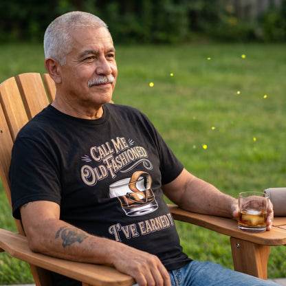 "Call Me Old Fashioned. I’ve Earned It" Vintage T-Shirt