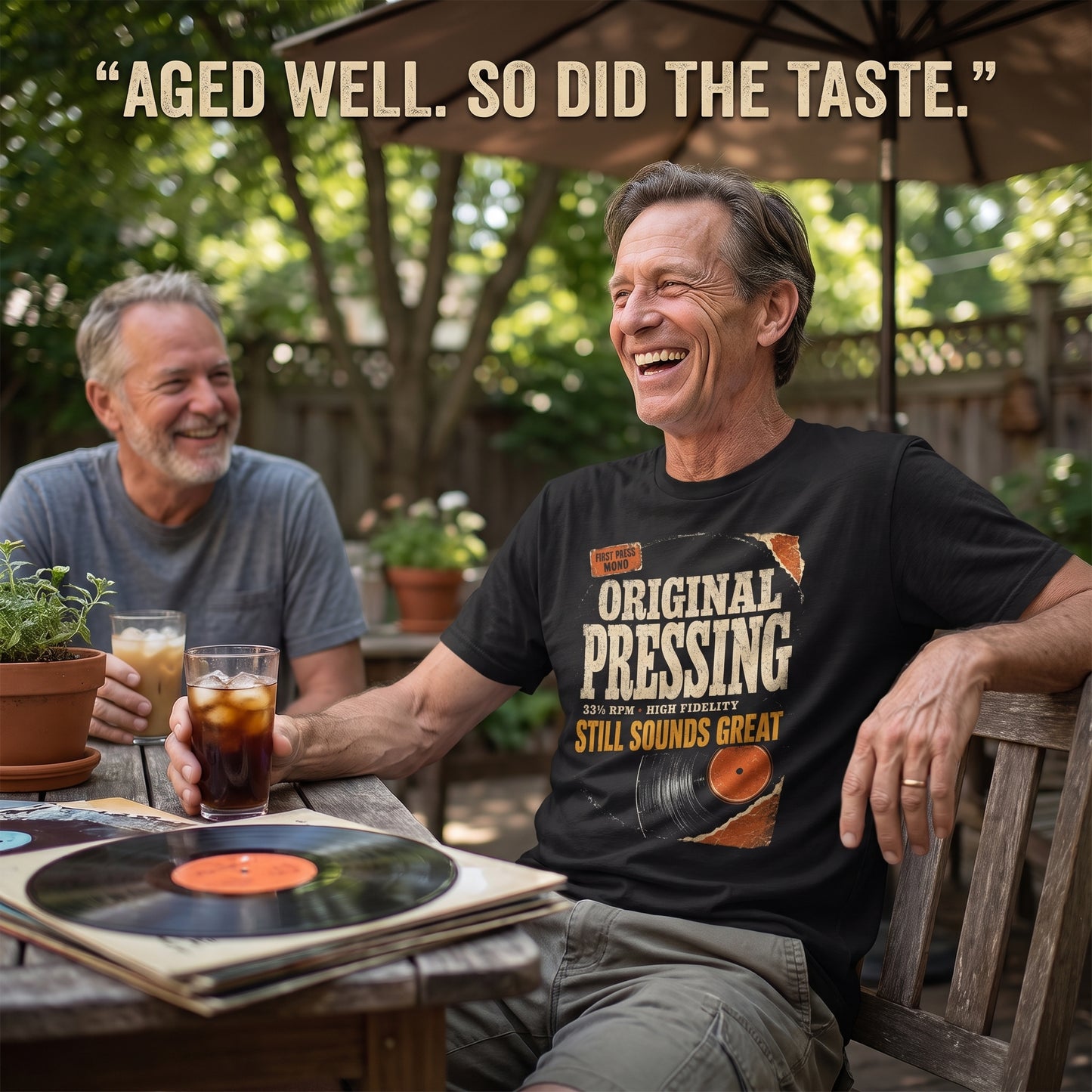 "Original Pressing Still Sounds Great" Vintage T-Shirt