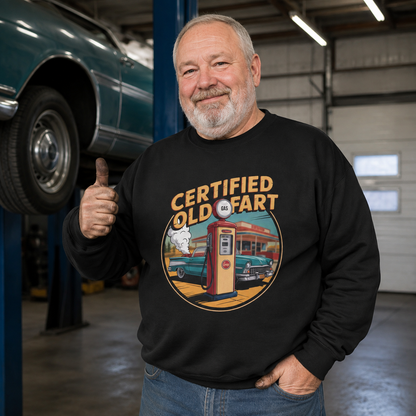 "Certified Old Fart" Vintage Sweatshirt