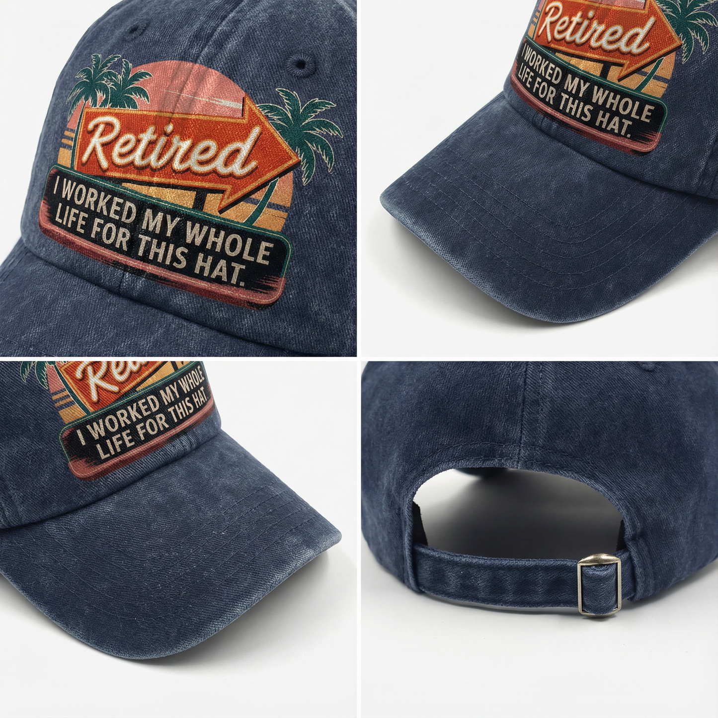 The "Lifetime Achievement" Sunset Motel Retro Cap
