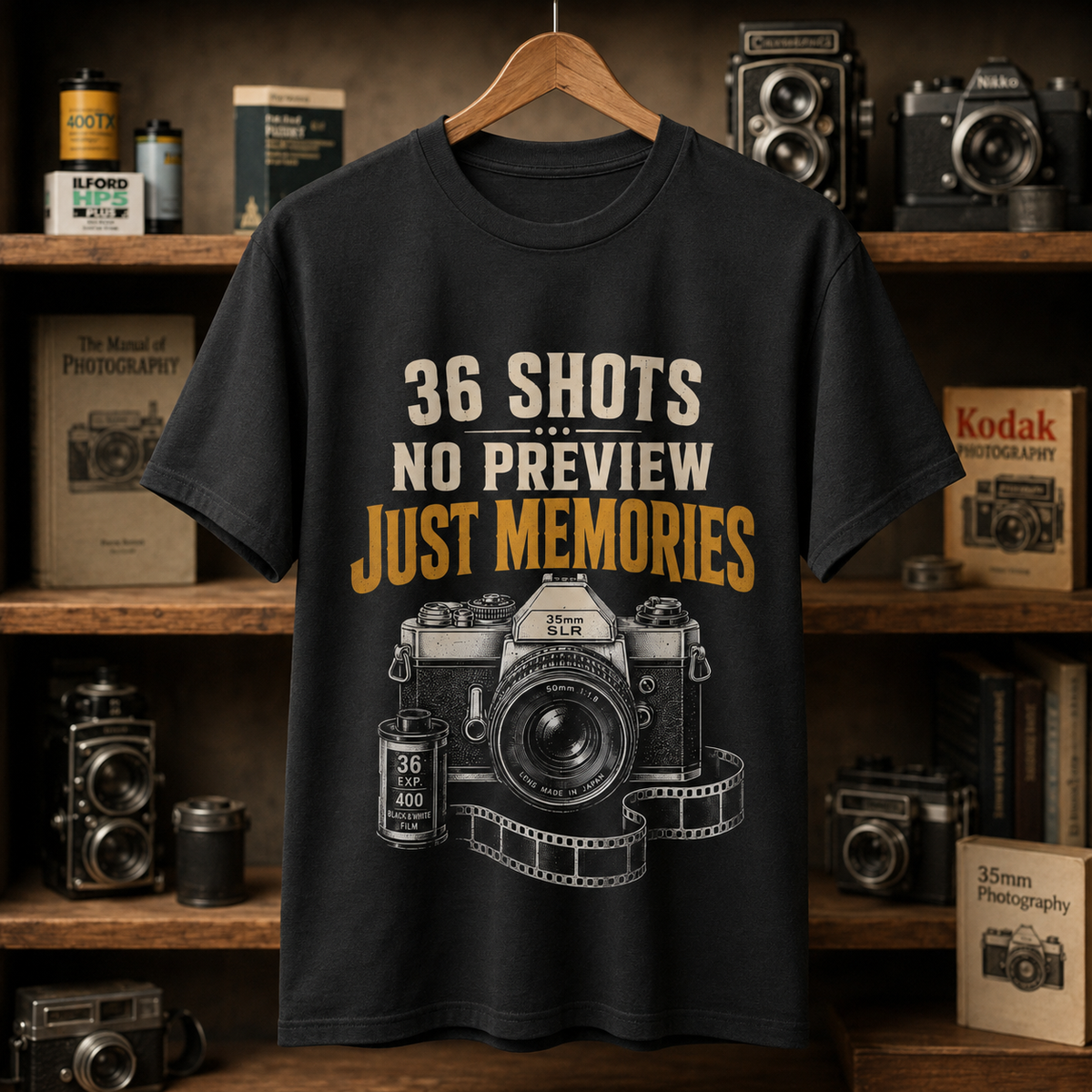"36 Shots. No Preview. Just Memories" Vintage T-Shirt