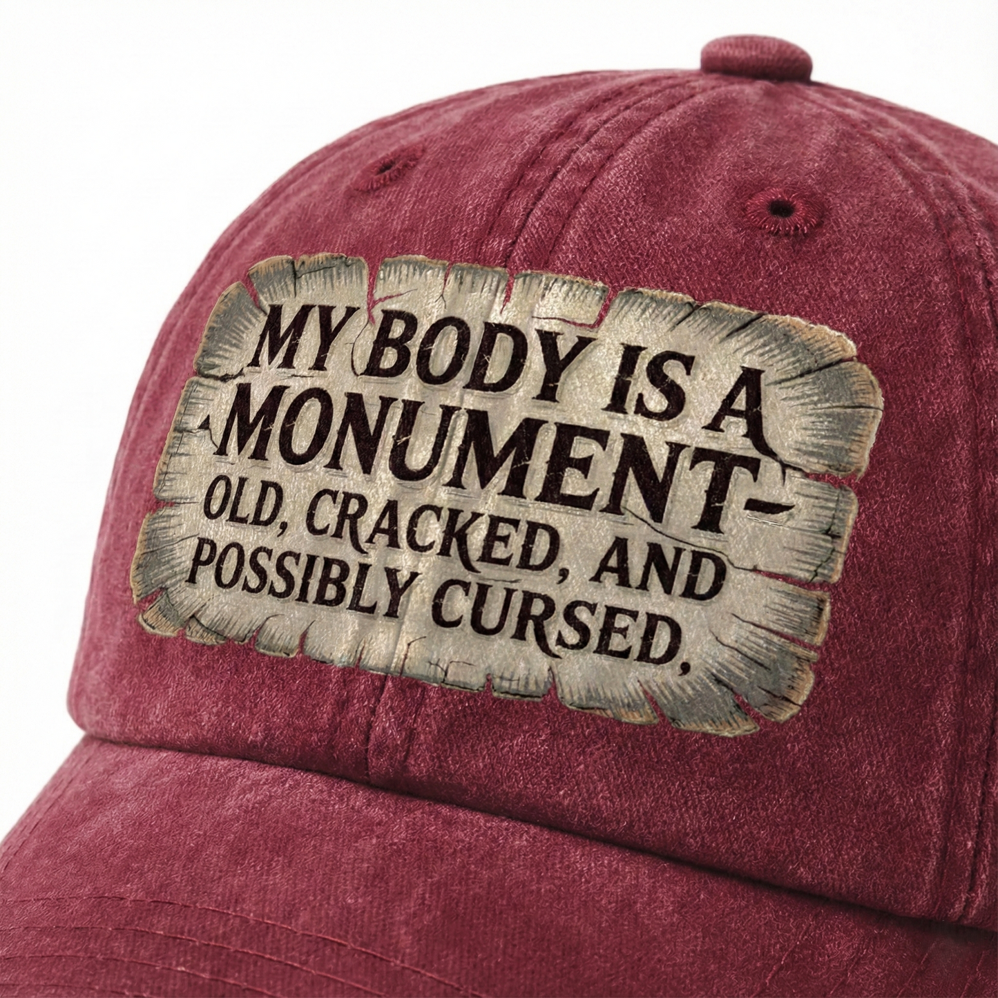 The "Ancient Wonder" Cap - My Body Is A Monument