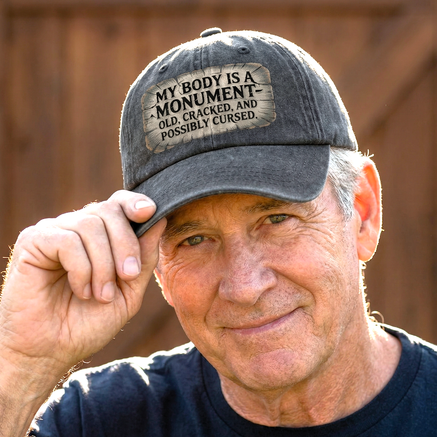 The "Ancient Wonder" Cap - My Body Is A Monument