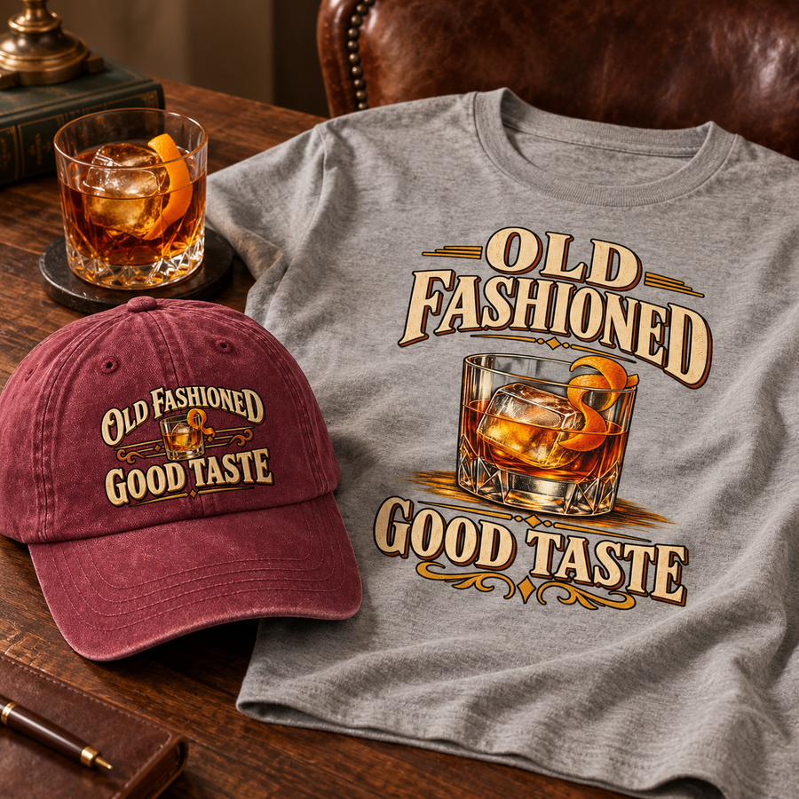 "Old Fashioned Good Taste" Vintage Washed Cap