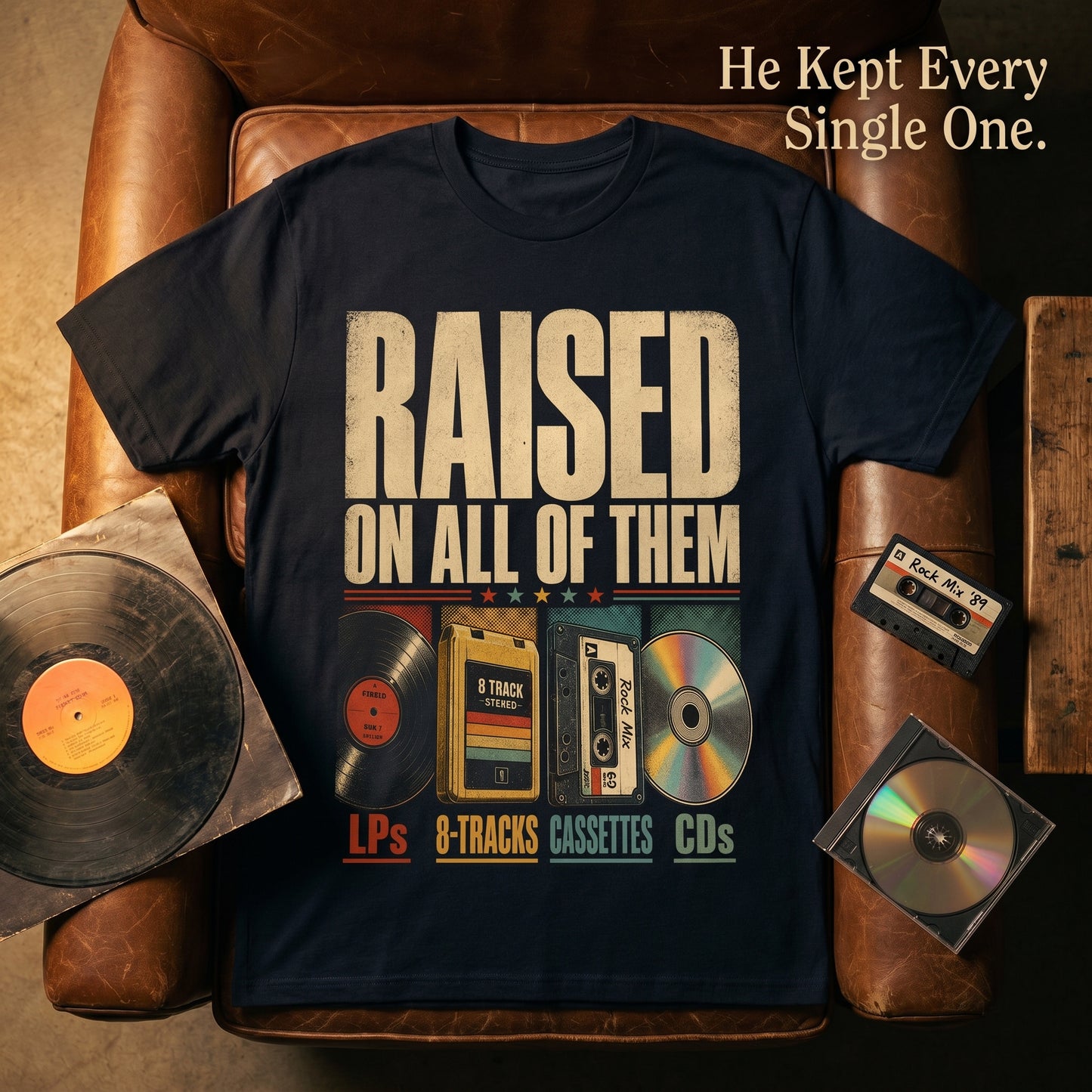 "Raised on All of Them" Vintage T-Shirt