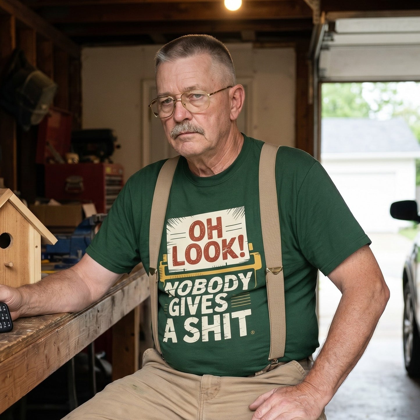 "Oh Look! Nobody Gives a Shit" Vintage T-Shirt