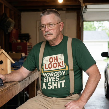"Oh Look! Nobody Gives a Shit" Vintage T-Shirt