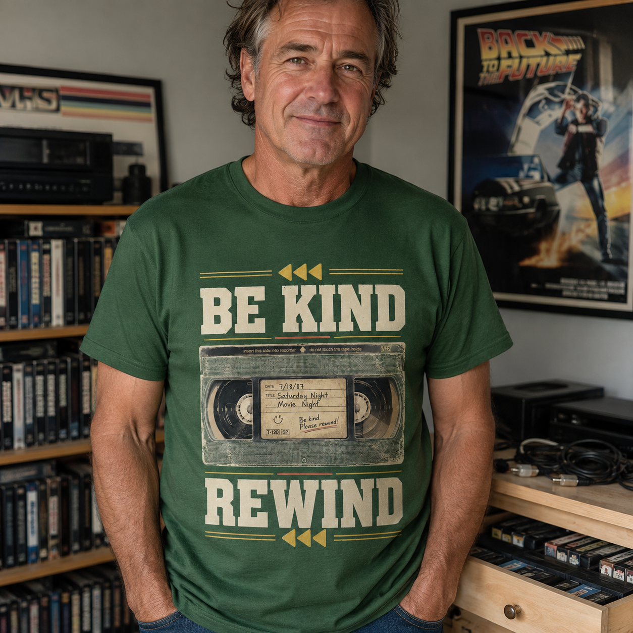 "Be Kind Rewind" Vintage T-Shirt
