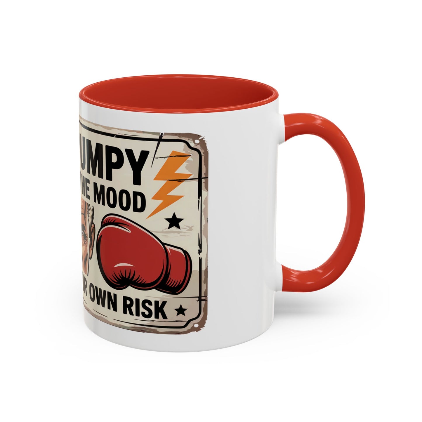 Old, Grumpy and Not in the Mood Ceramic Coffee Mug