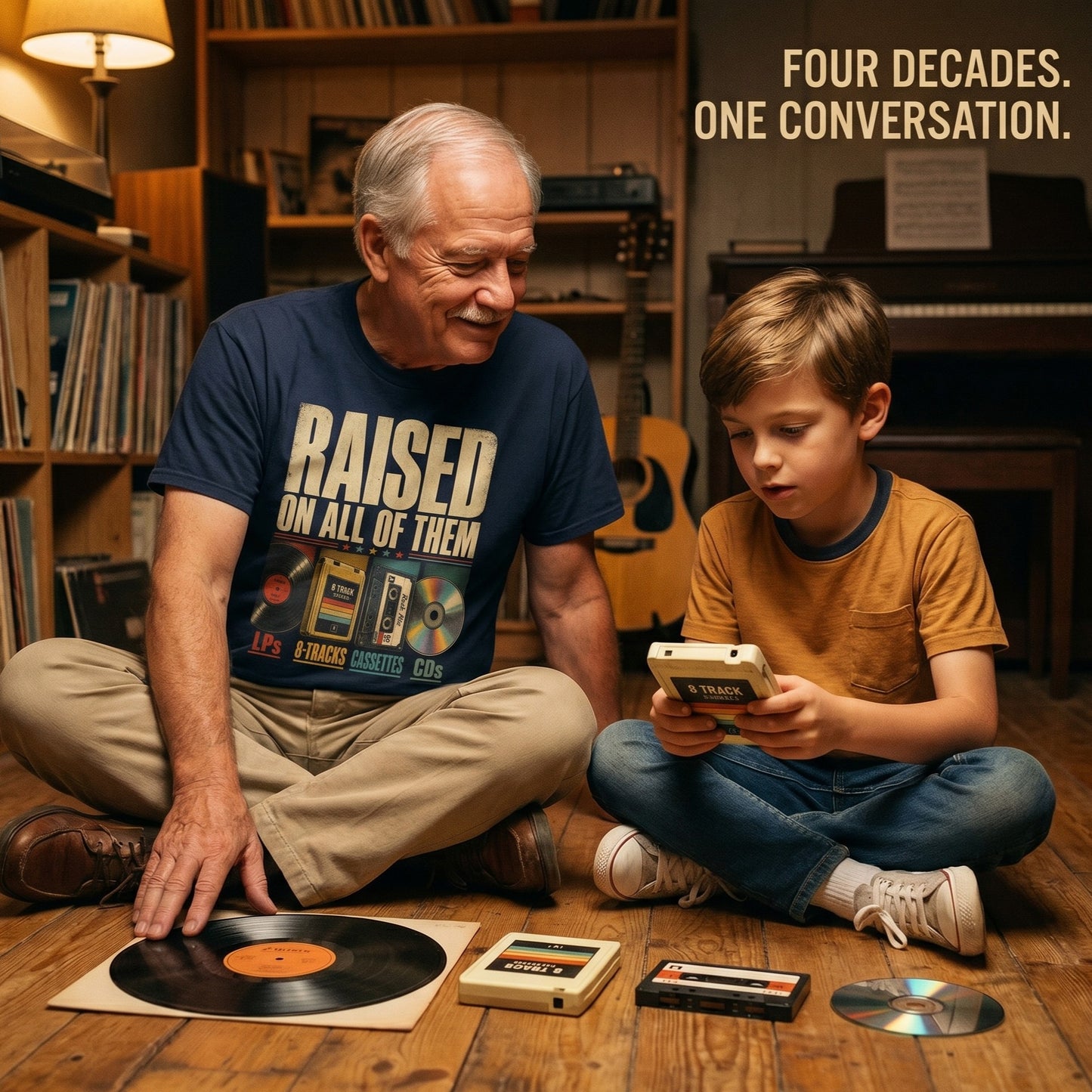 "Raised on All of Them" Vintage T-Shirt