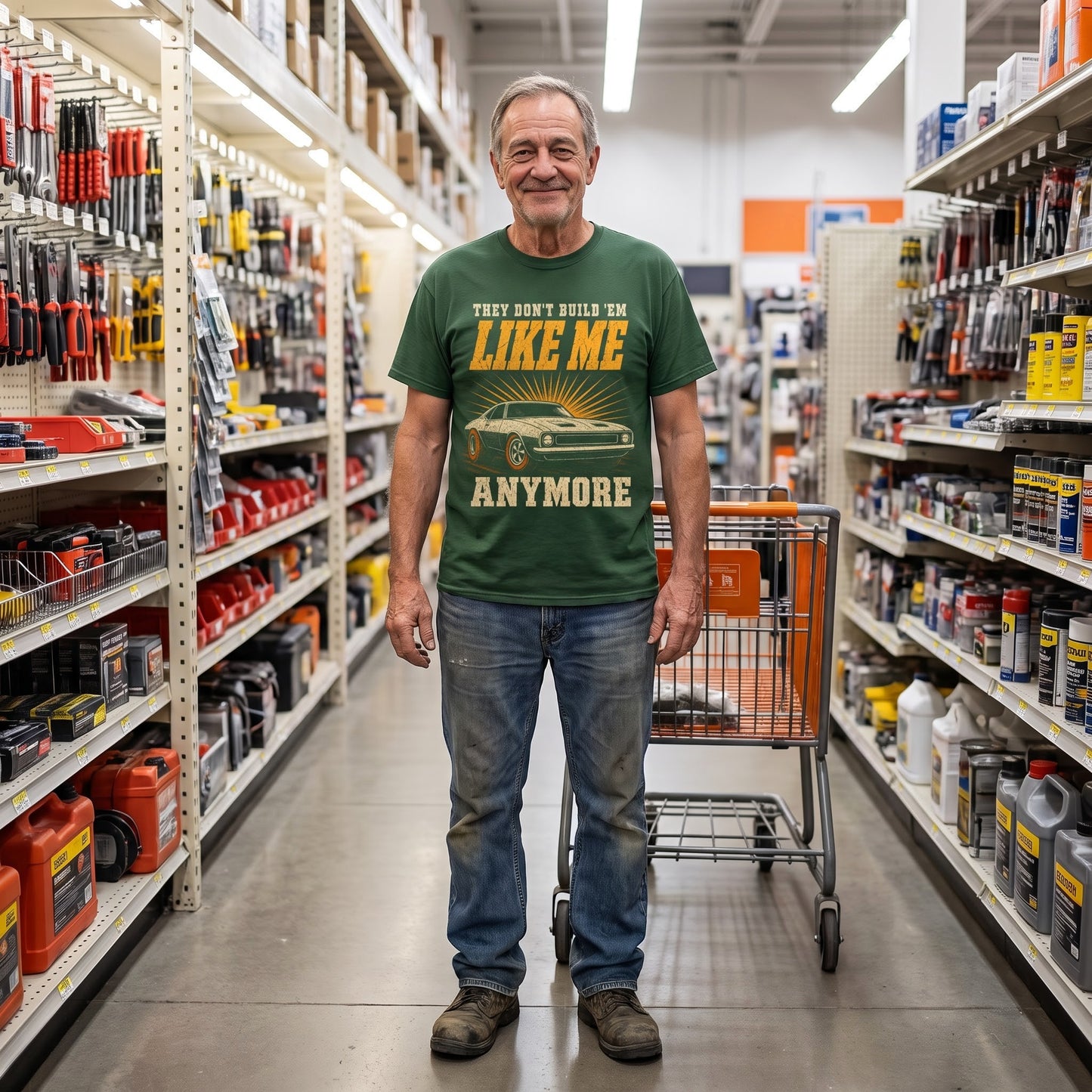 "They Don't Build 'Em Like Me Anymore" Vintage T-Shirt