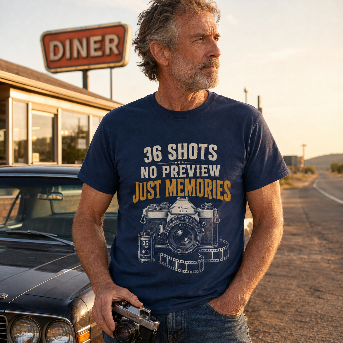 "36 Shots. No Preview. Just Memories" Vintage T-Shirt
