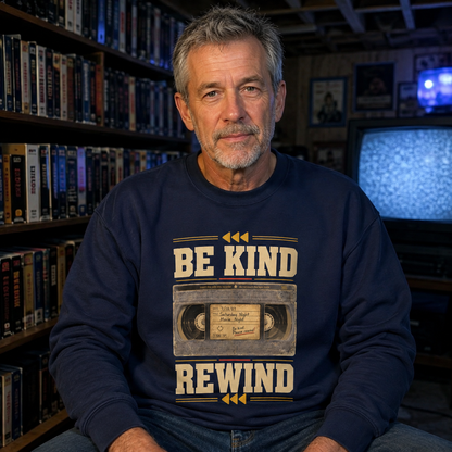 "Be Kind Rewind" Vintage Sweatshirt