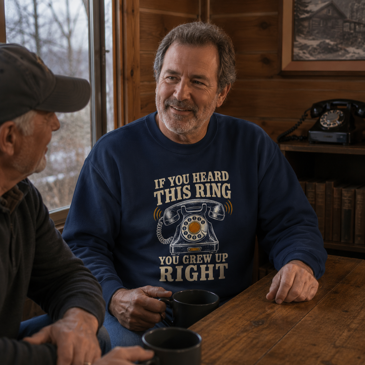 "If You Heard This Ring, You Grew Up Right" Vintage Sweatshirt