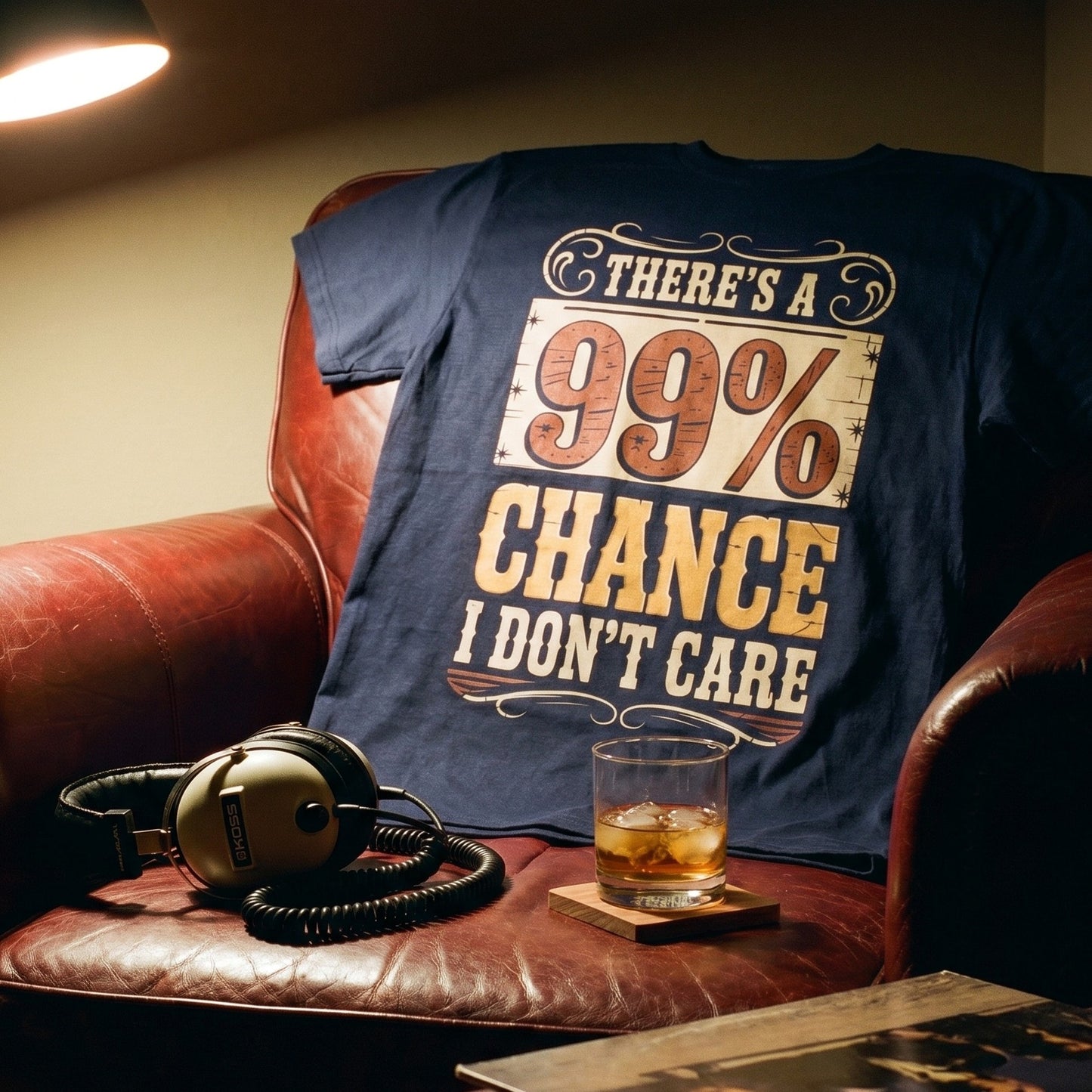 "There's a 99% Chance I Don't Care" Vintage T-Shirt