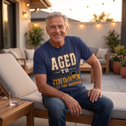 "Aged To Perfection Like Fine Bourbon" Vintage T-Shirt