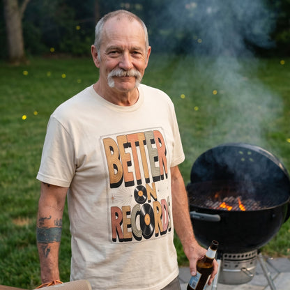 "Better On Records" Vintage T-Shirt