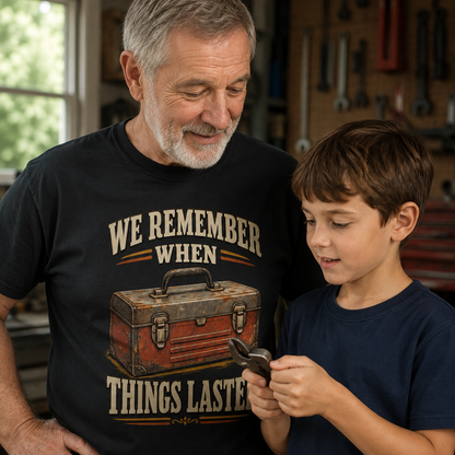 "We Remember When Things Lasted" Vintage T-Shirt