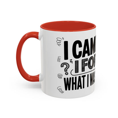 I Came, I Saw, I Forgot What I Was Doing Ceramic Coffee Mug