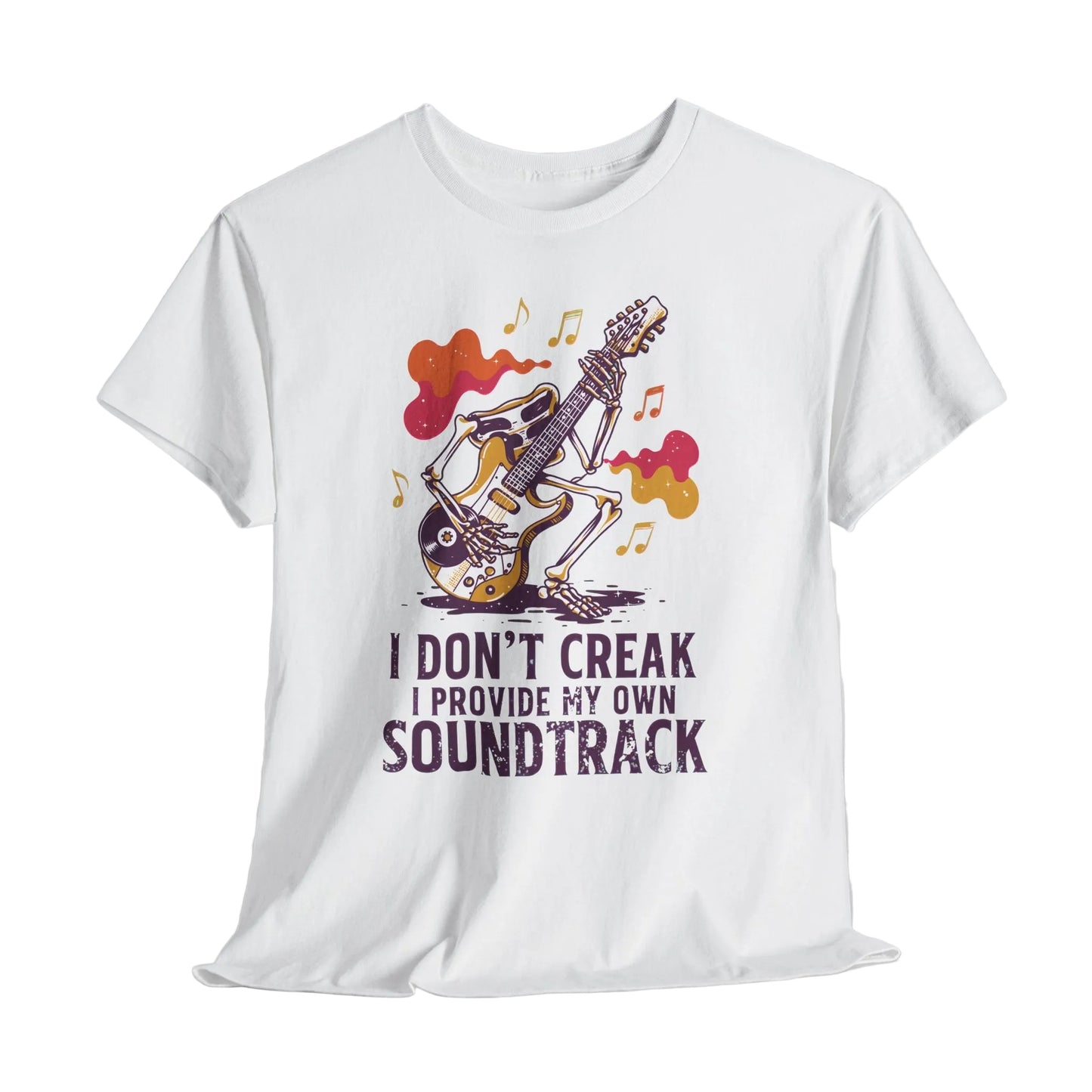 "I Don't Creak. I Provide My Own Soundtrack" Vintage T-Shirt