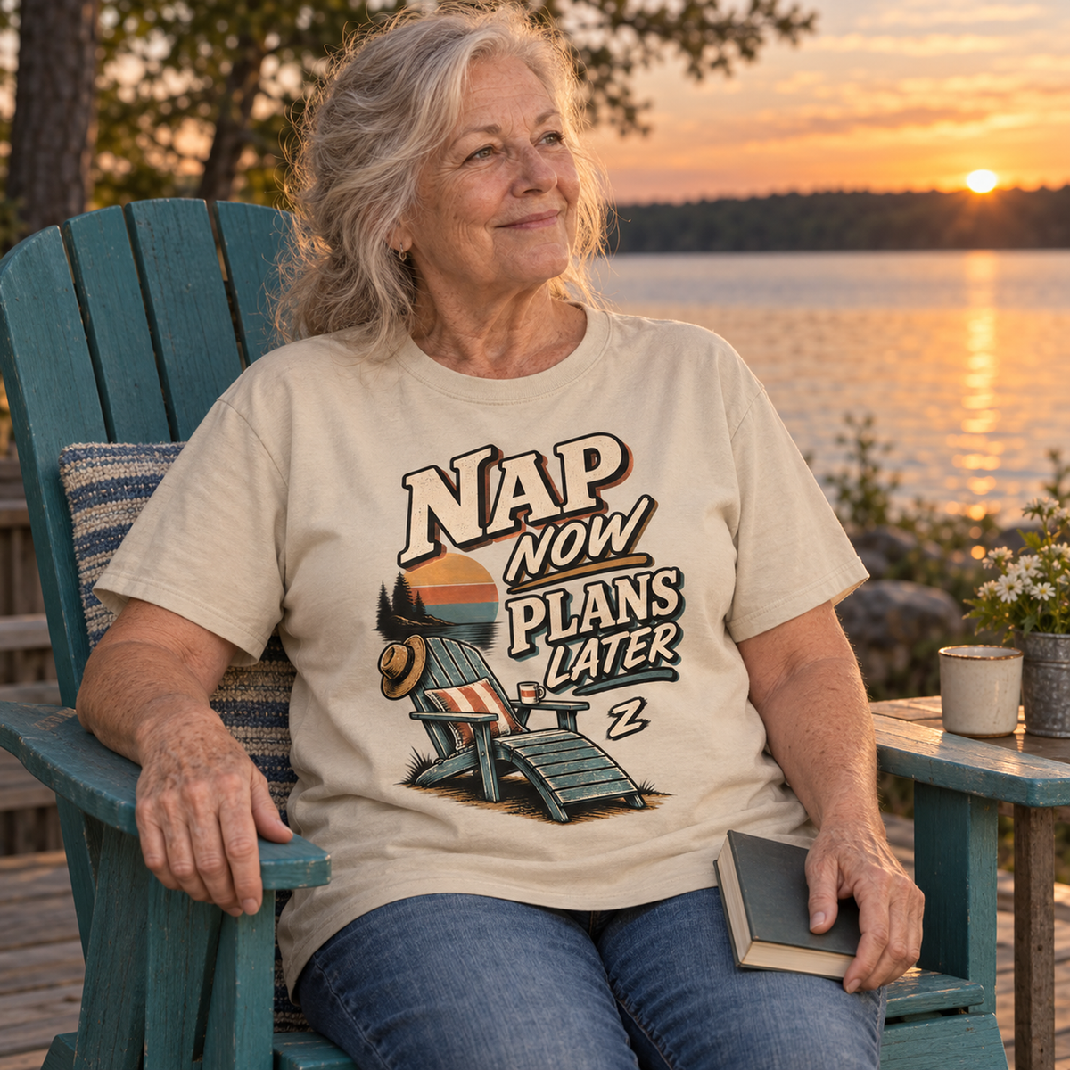 "Nap Now. Plans Later" Vintage T-Shirt