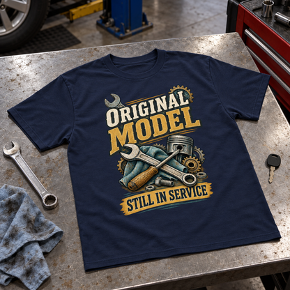 "Original Model. Still In Service" Vintage T-Shirt