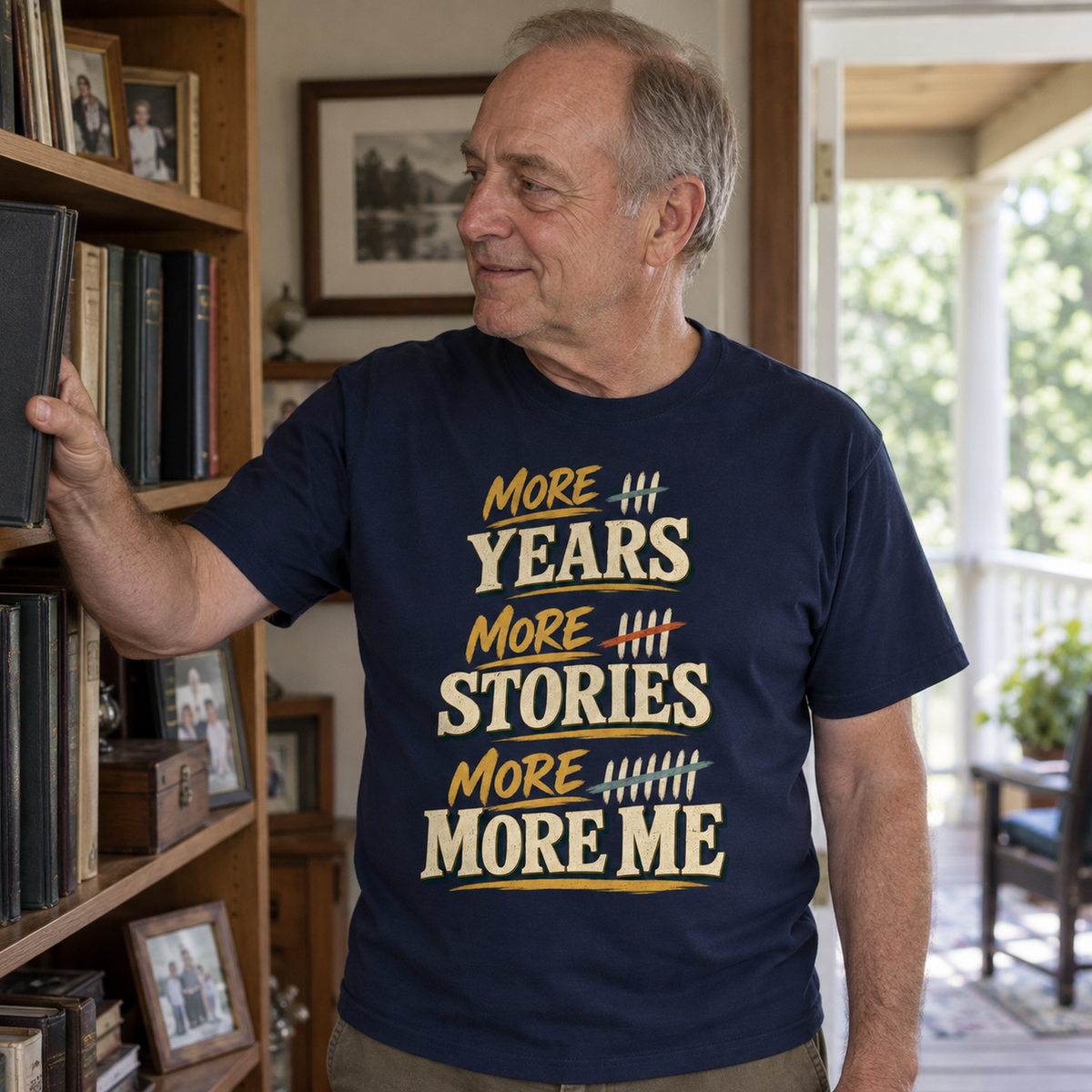 "More Years. More Stories. More Me" Vintage T-Shirt